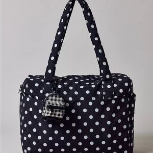 Black and White - BAGGU Small Cloud Carry-On Bag